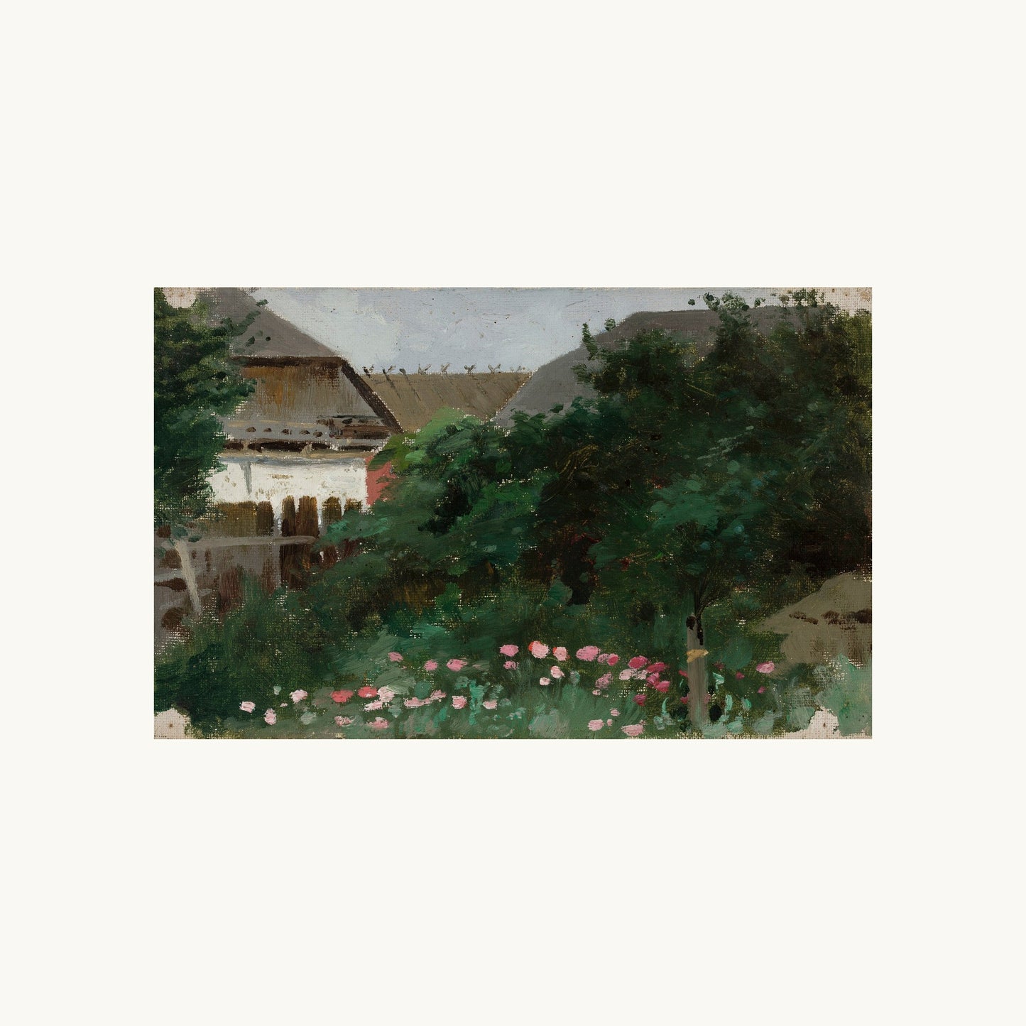 Cottage in the garden in Przełęk (1909)
