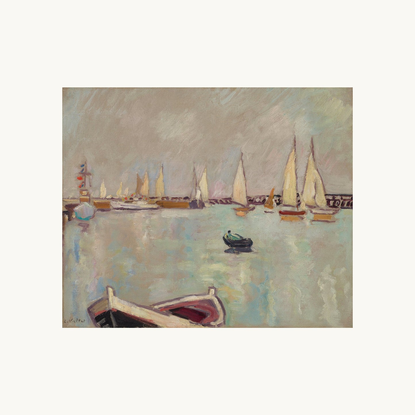 Barques et voiliers à Ouistreham