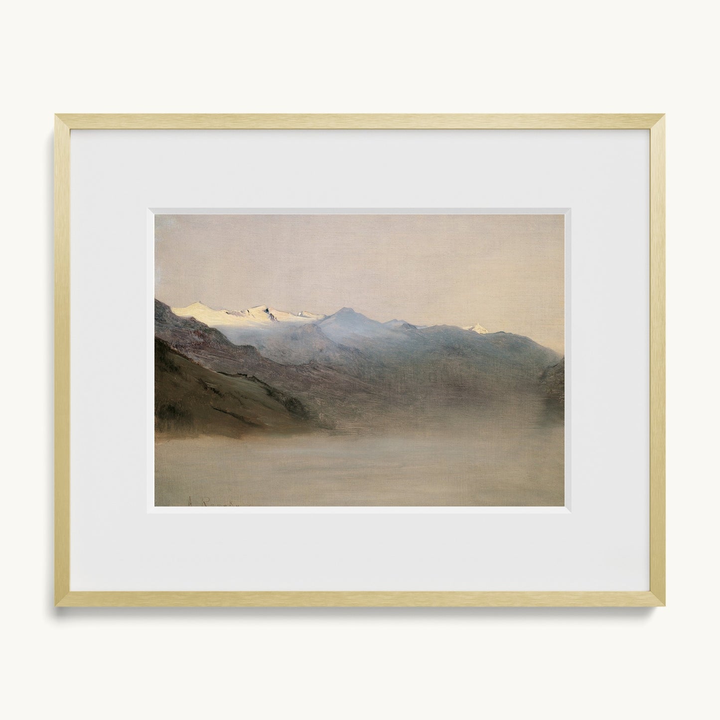 Das Gasteinertal im Nebel