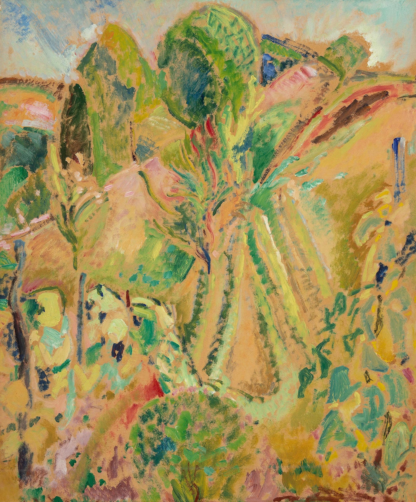 Landscape with Trees