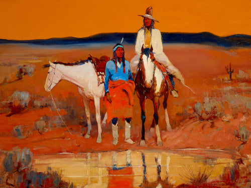 Apache at Watering Hole