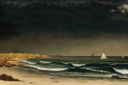 Approaching Storm, Beach near Newport