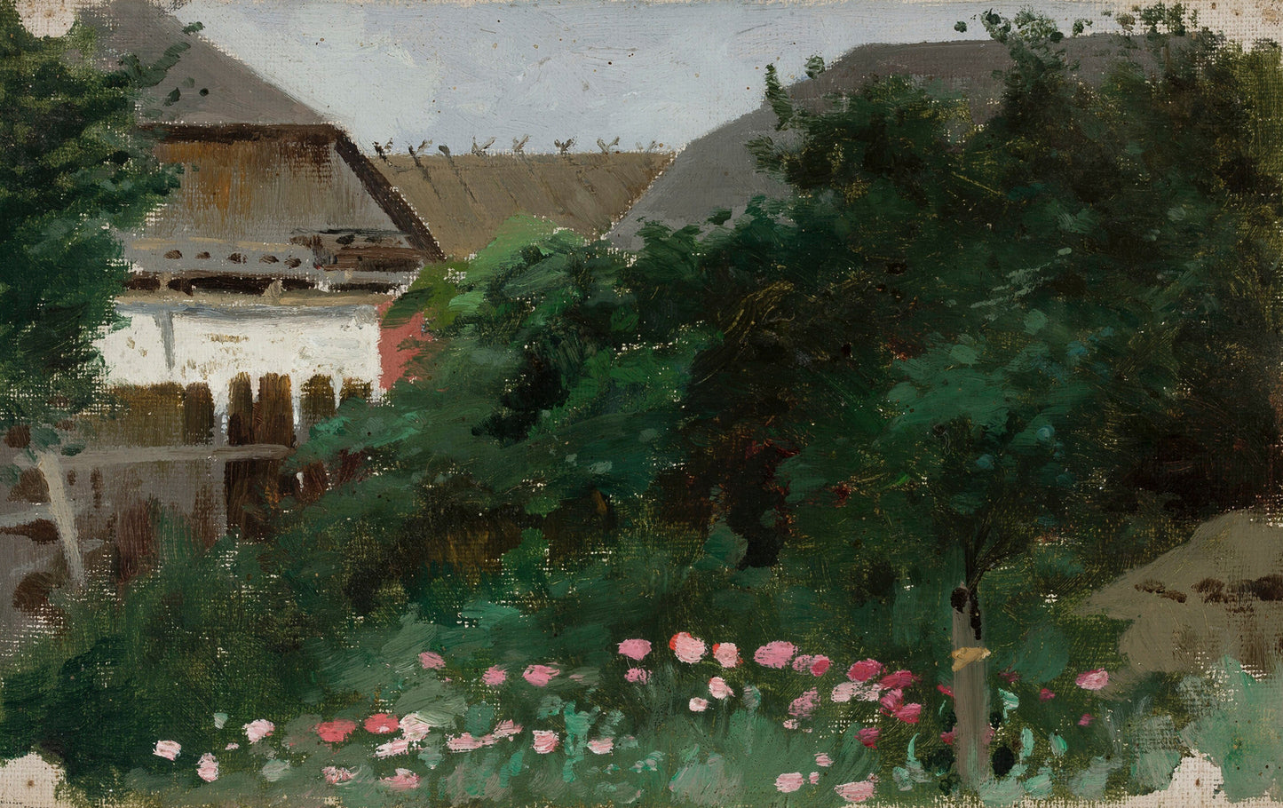 Cottage in the garden in Przełęk (1909)