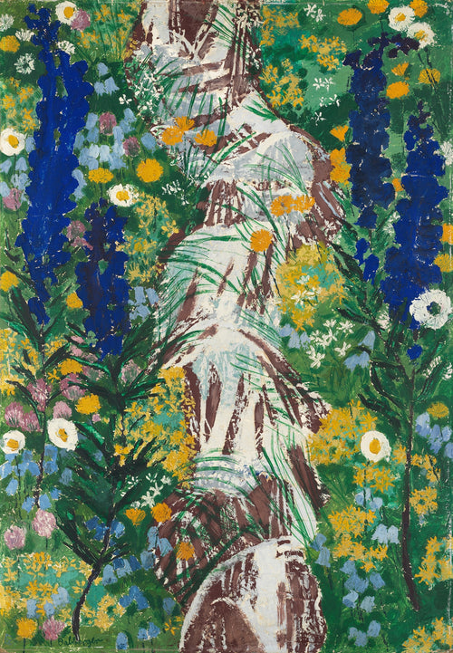Flowers by the Stream