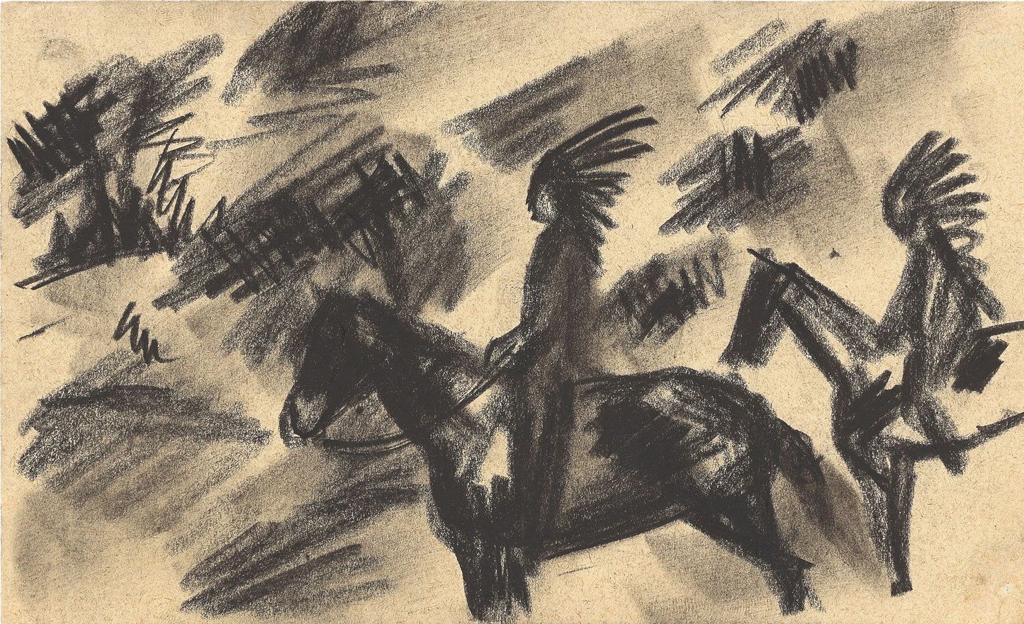 Indianer zu Pferd