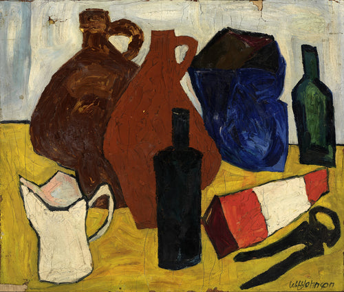 Still Life - Bottles, Jugs, Pitchers
