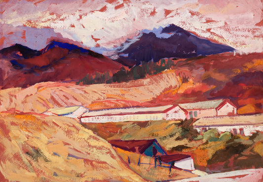 View of the Vineyard Sovkhoz