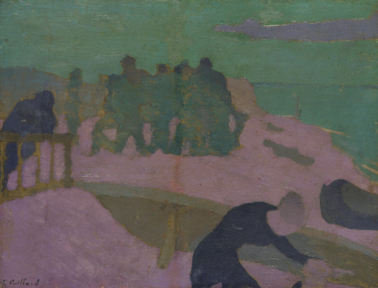 La plage violette
