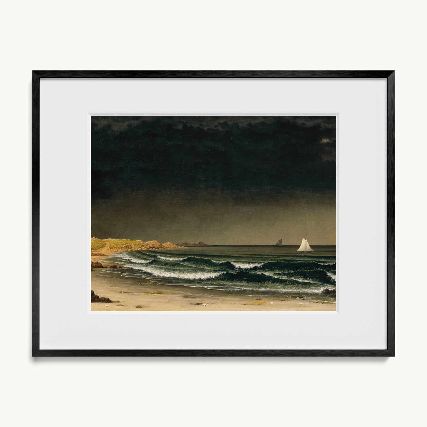 Approaching Storm, Beach near Newport