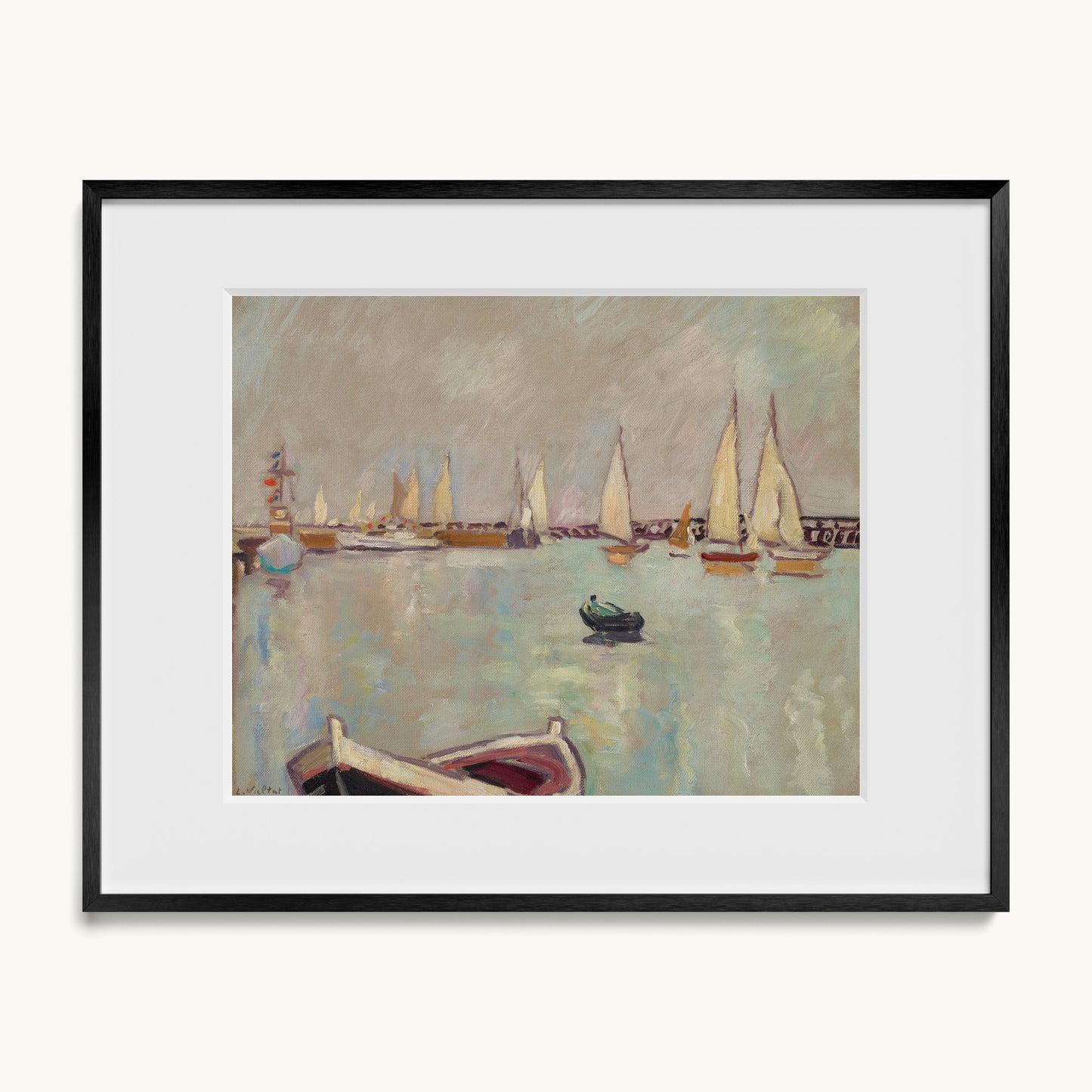 Barques et voiliers à Ouistreham