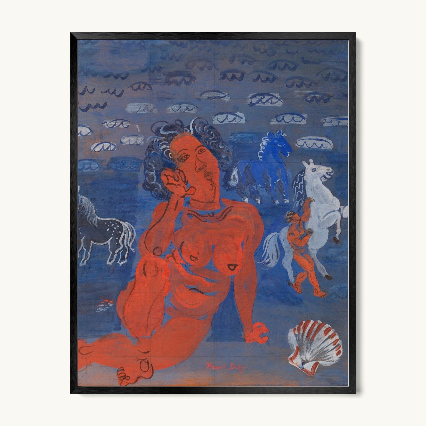 Amphitrite et chevaux marins (1925)