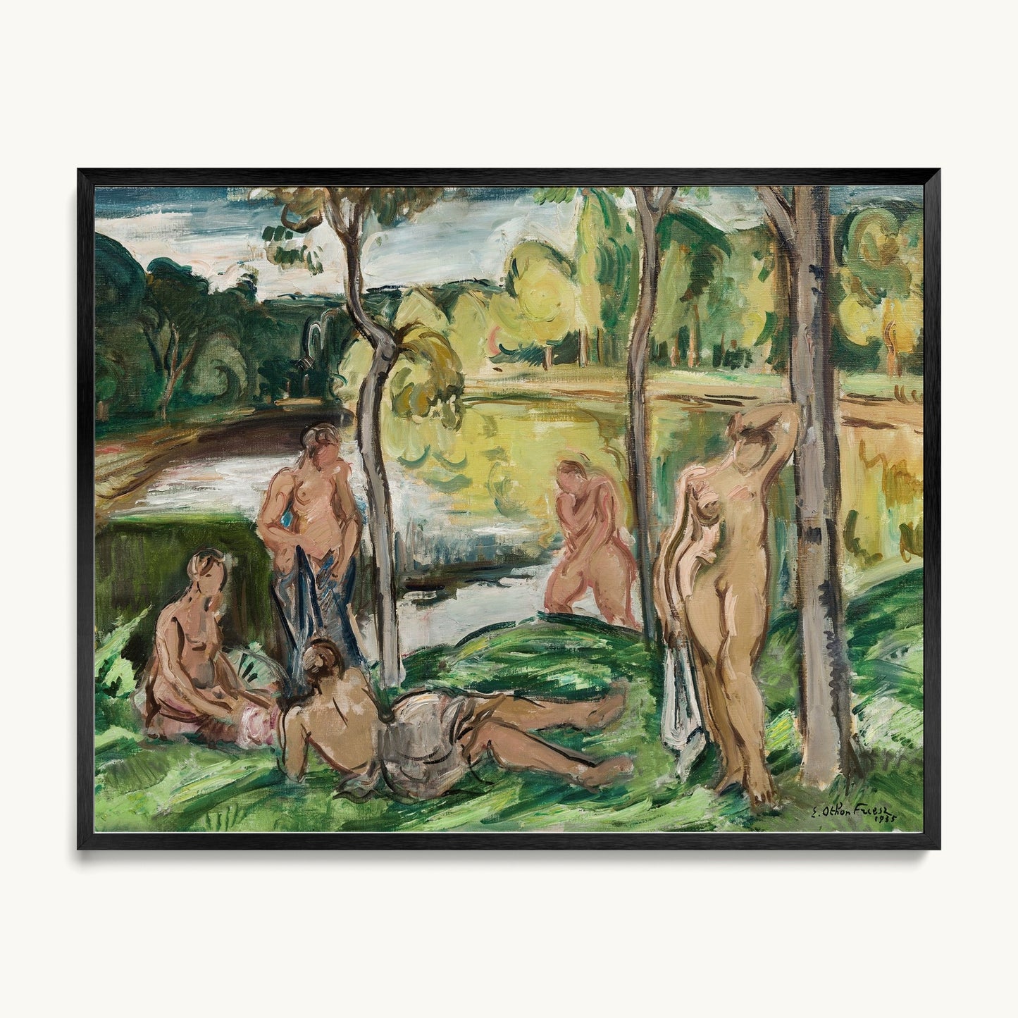 Baigneuses sur la Rance