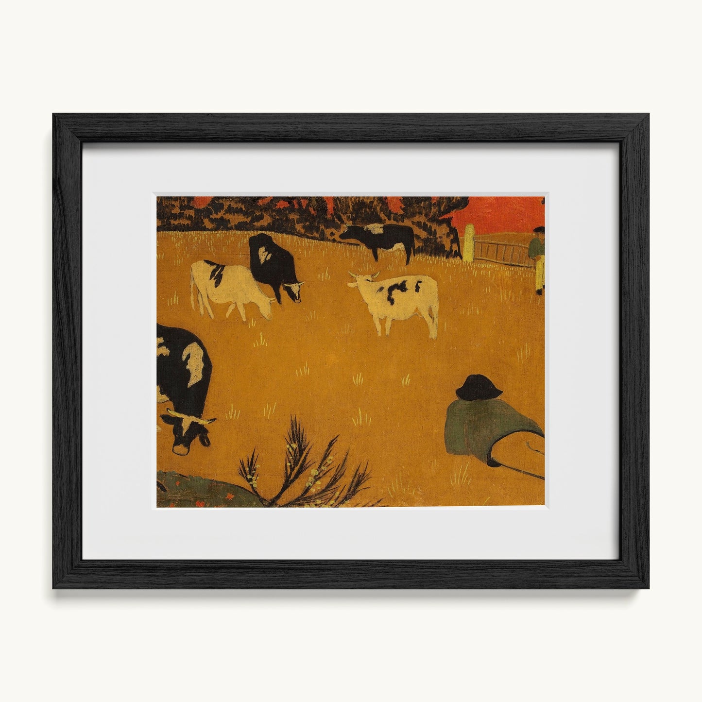 Breton Panel with Cows