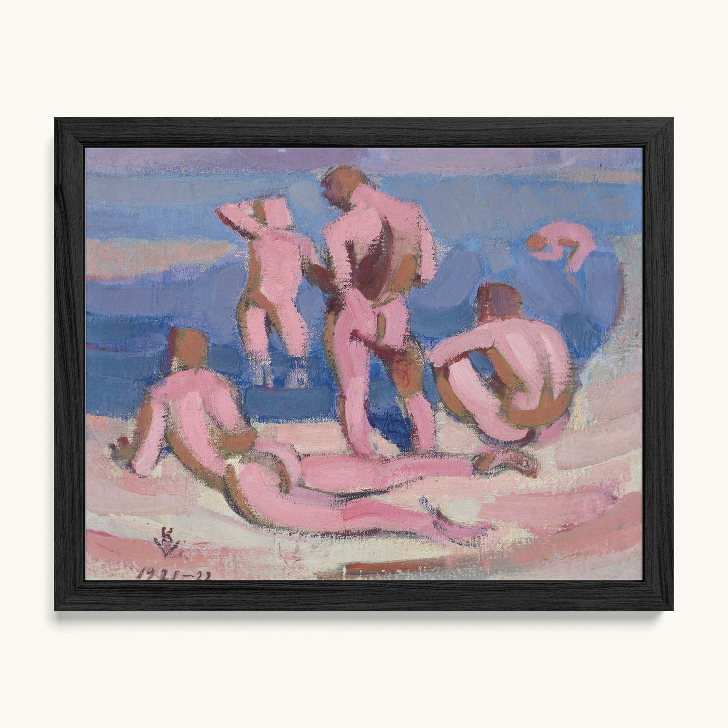Bathing Men