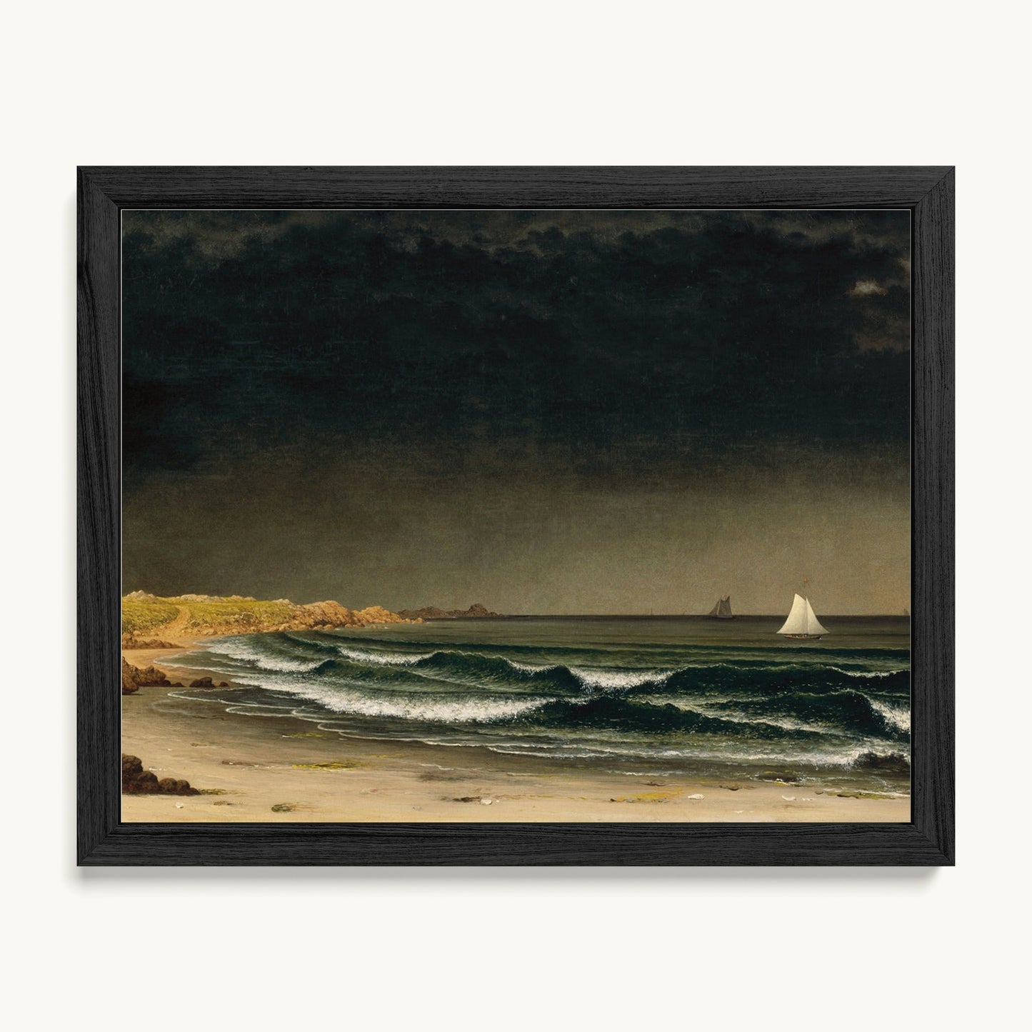 Approaching Storm, Beach near Newport