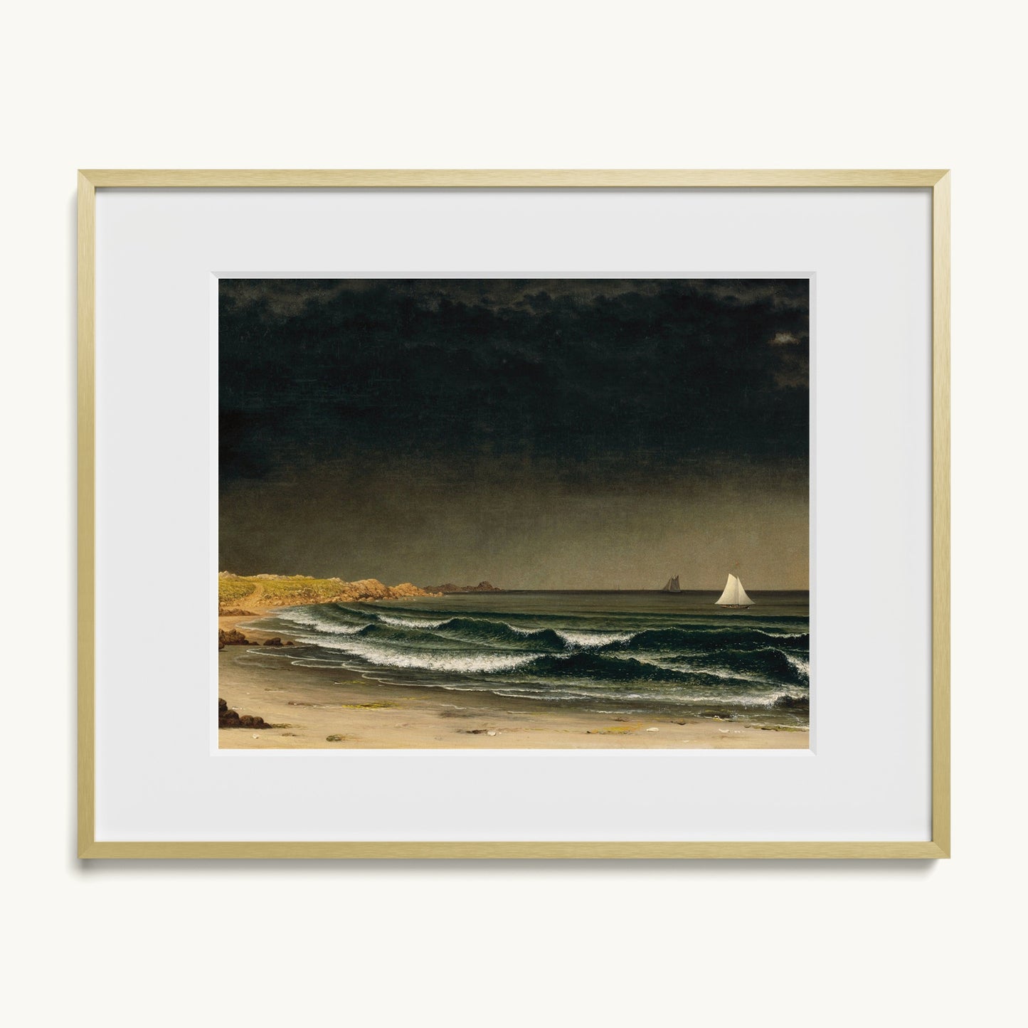 Approaching Storm, Beach near Newport