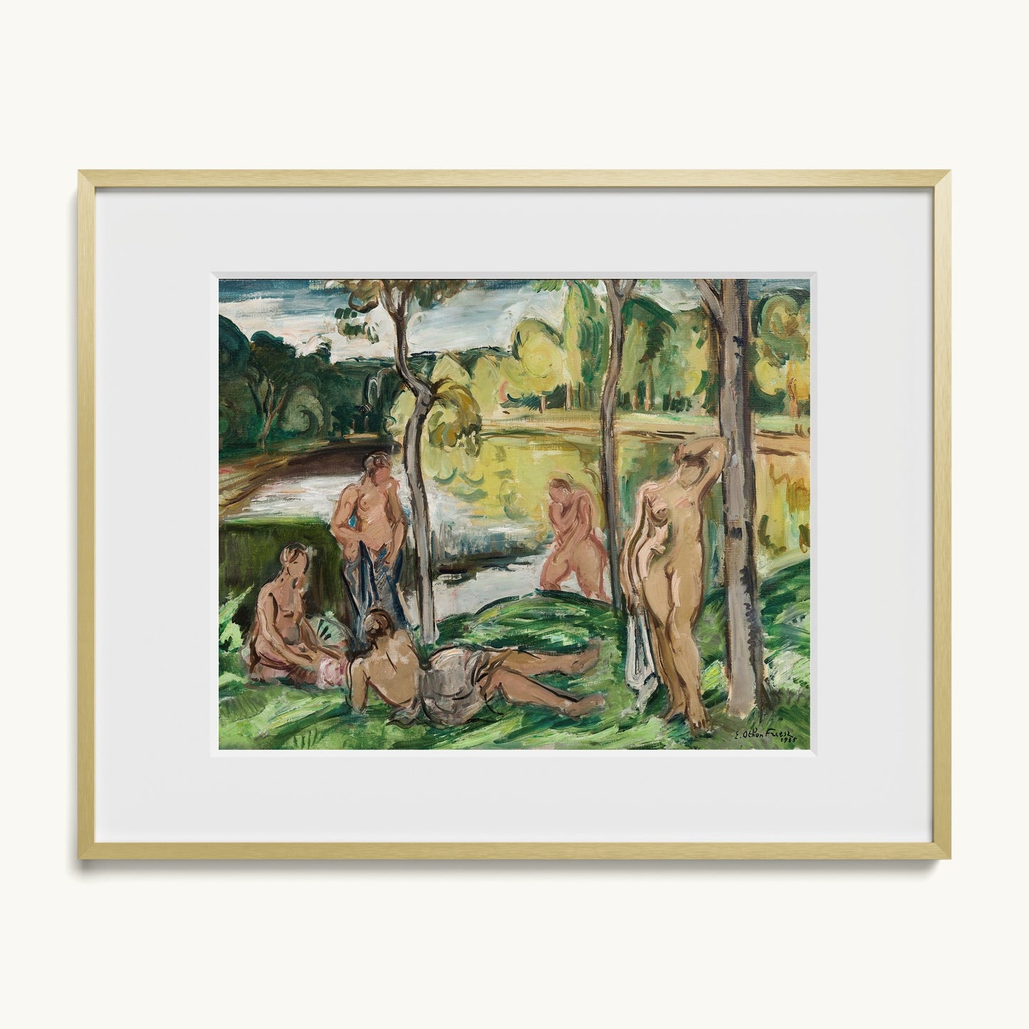 Baigneuses sur la Rance