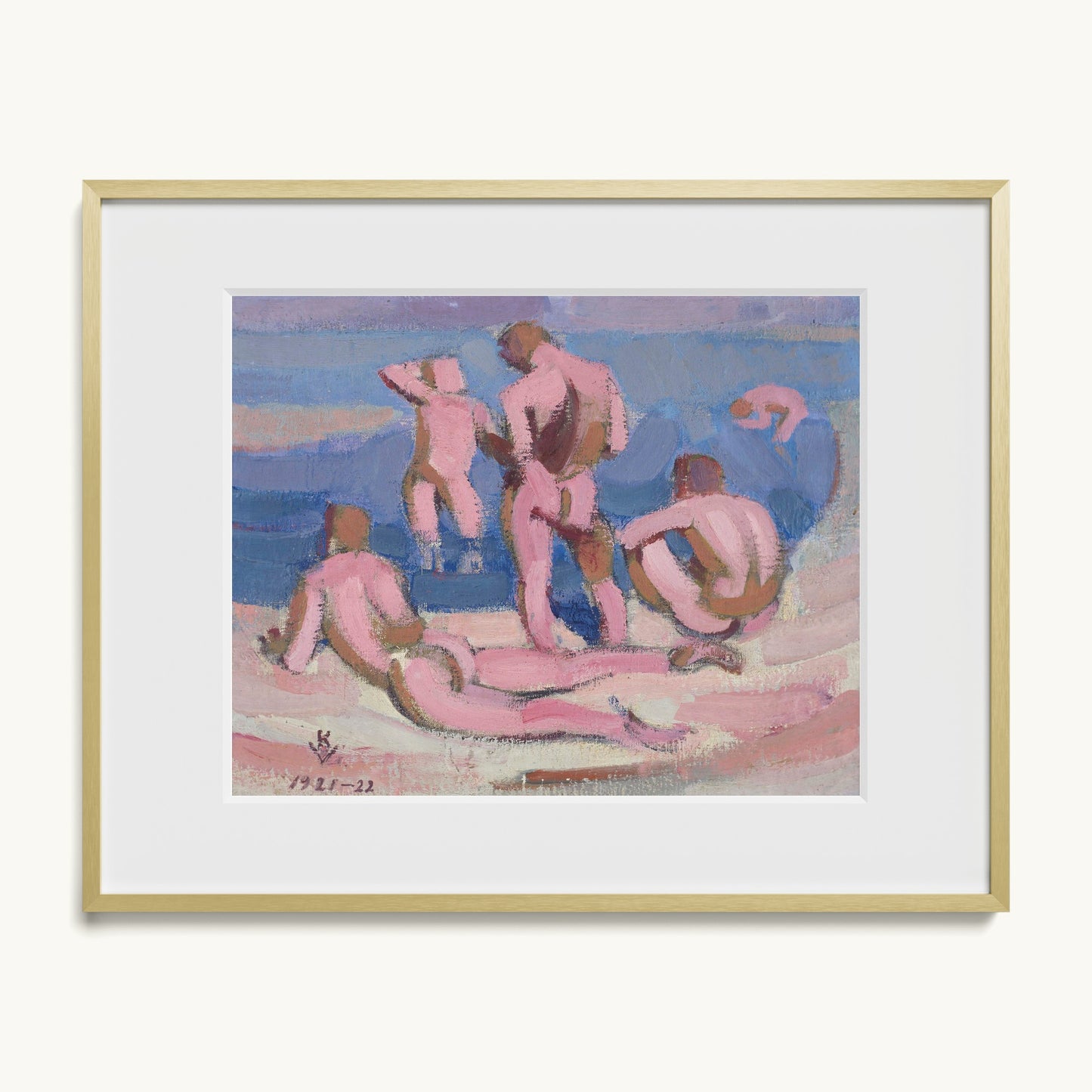 Bathing Men
