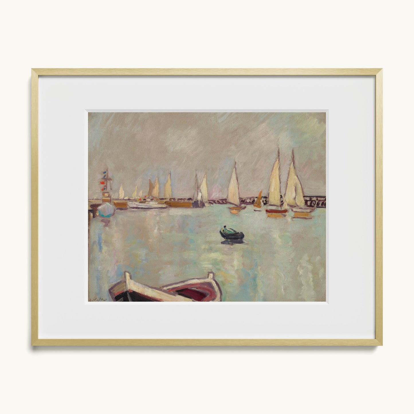 Barques et voiliers à Ouistreham