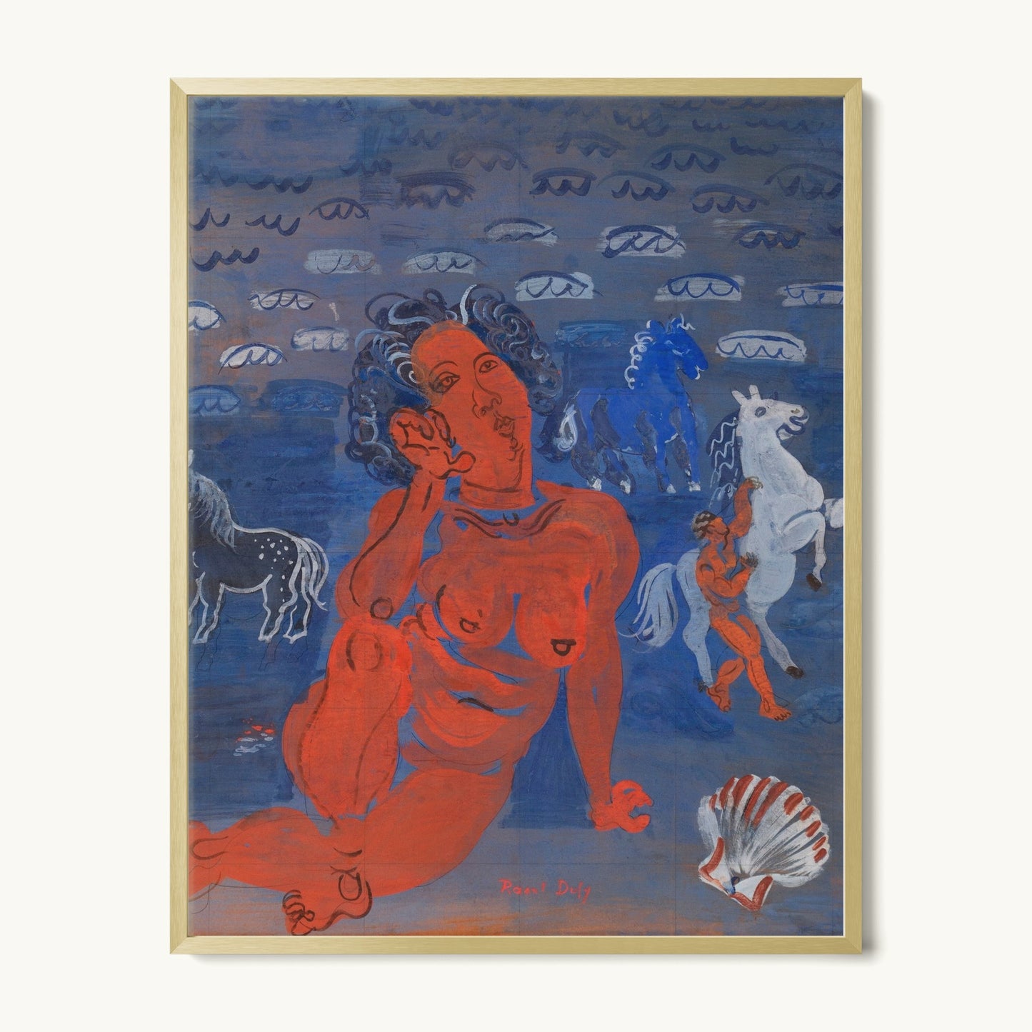 Amphitrite et chevaux marins (1925)