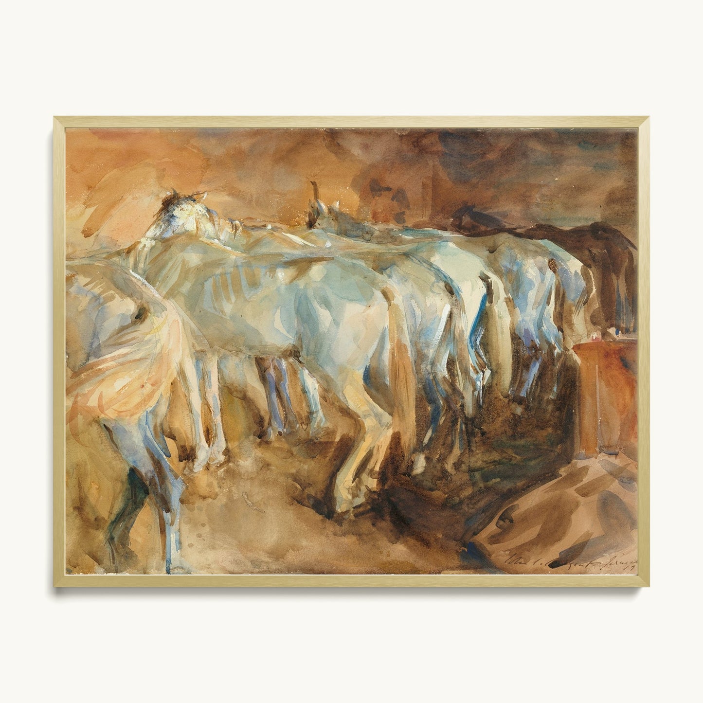 Bus Horses in Jerusalem