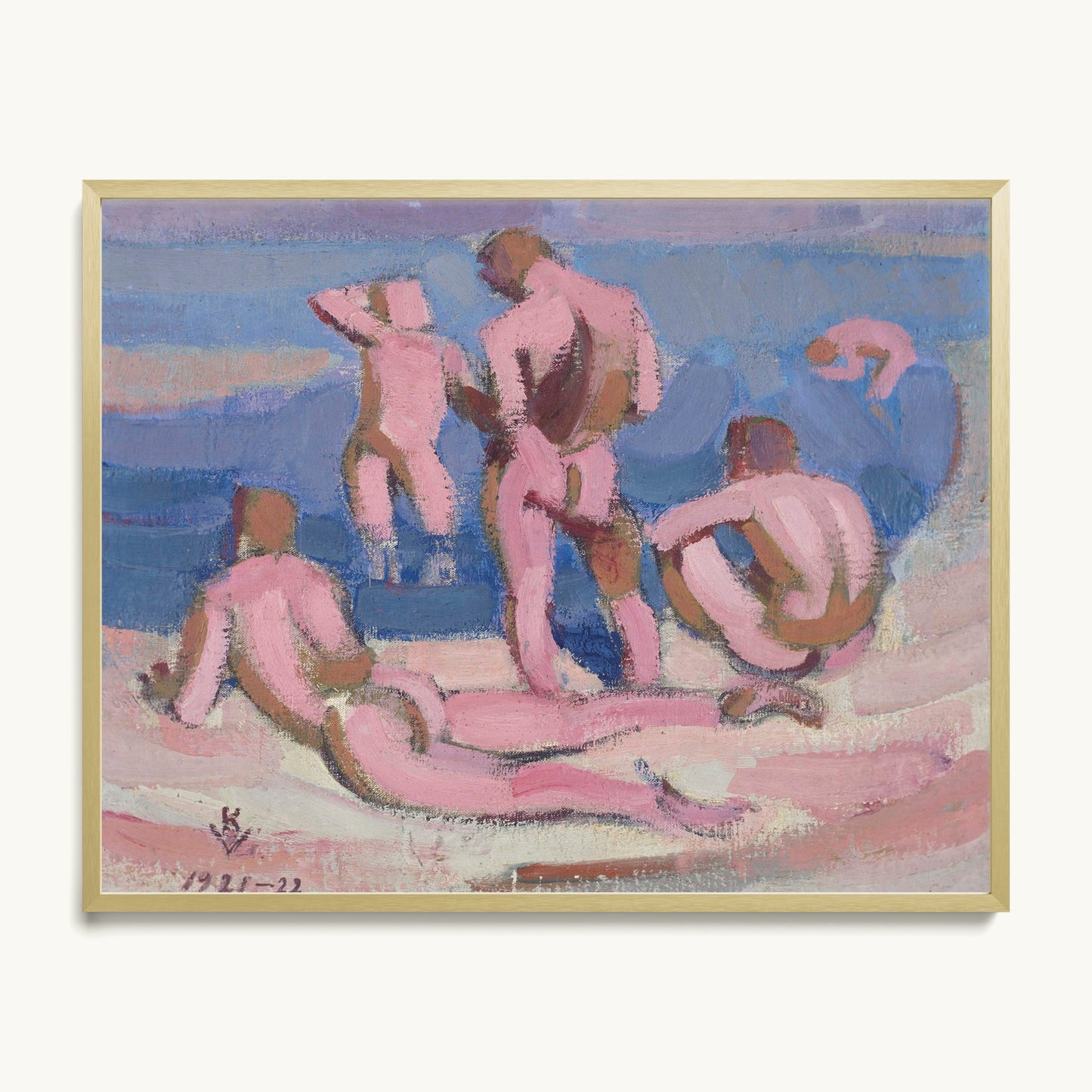 Bathing Men