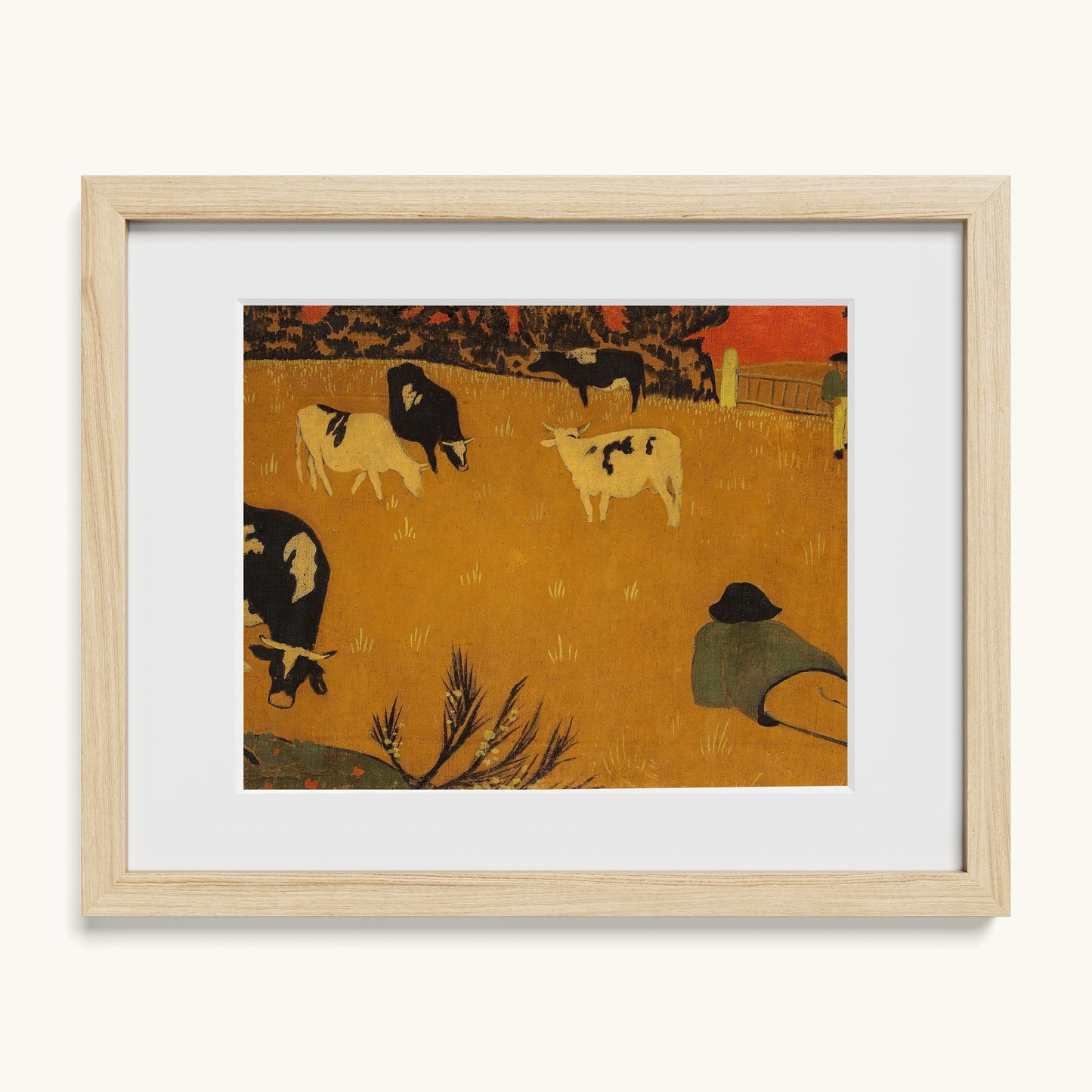 Breton Panel with Cows