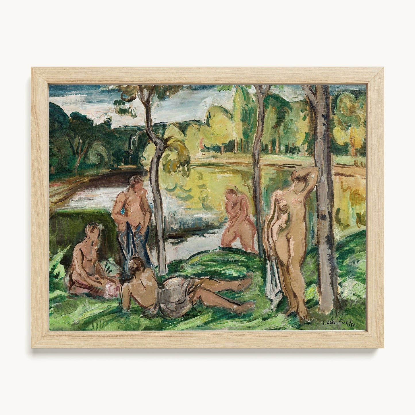 Baigneuses sur la Rance