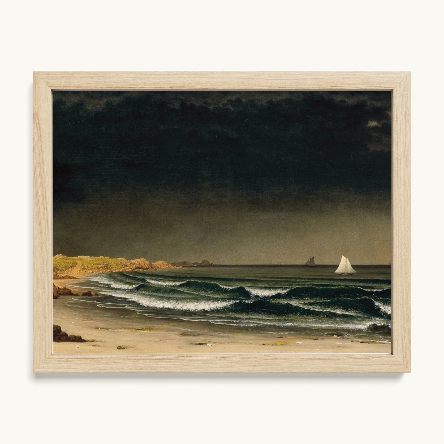 Approaching Storm, Beach near Newport