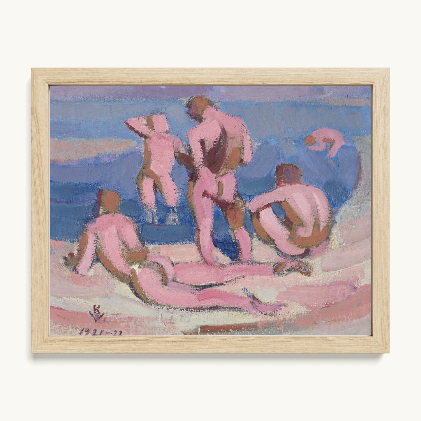 Bathing Men