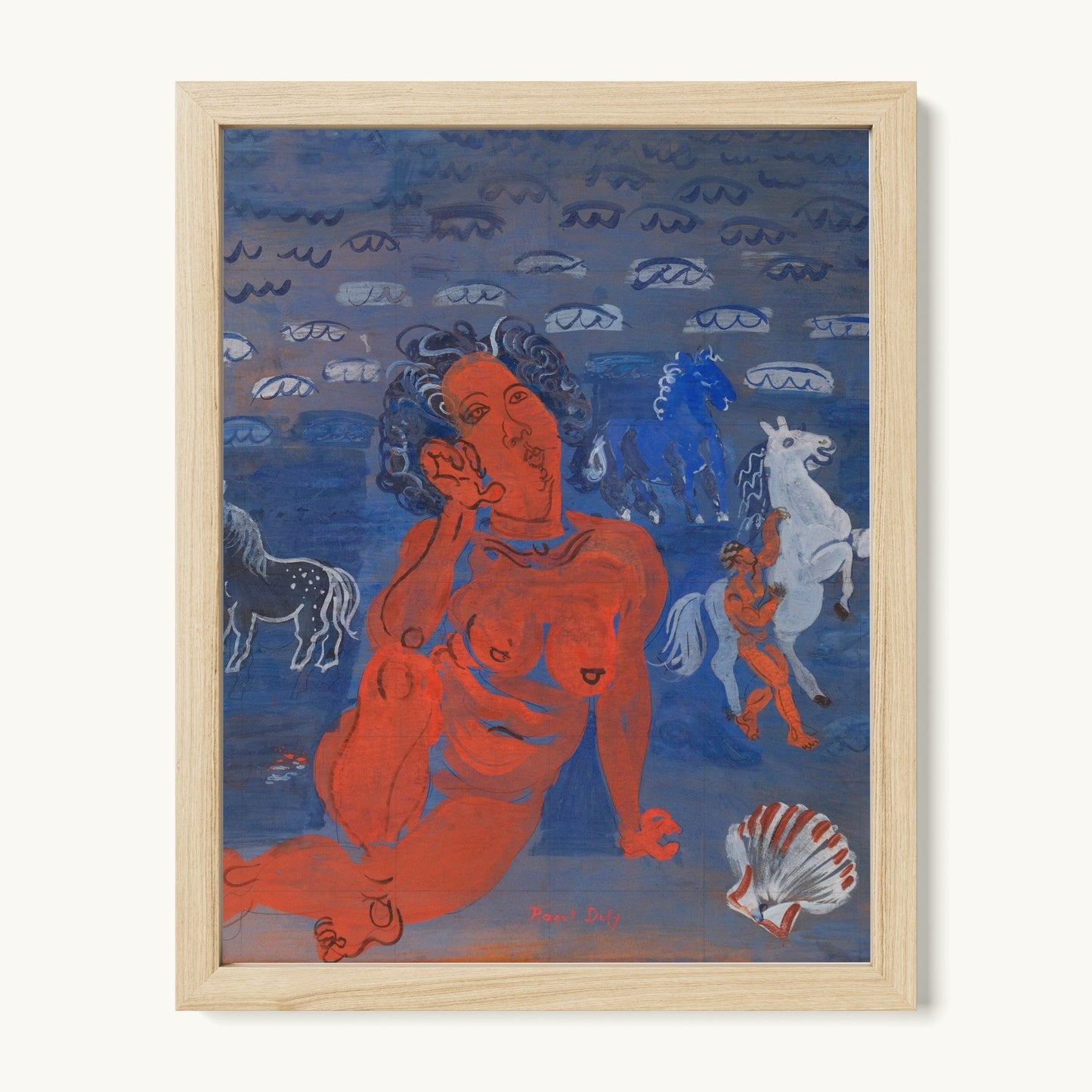 Amphitrite et chevaux marins (1925)