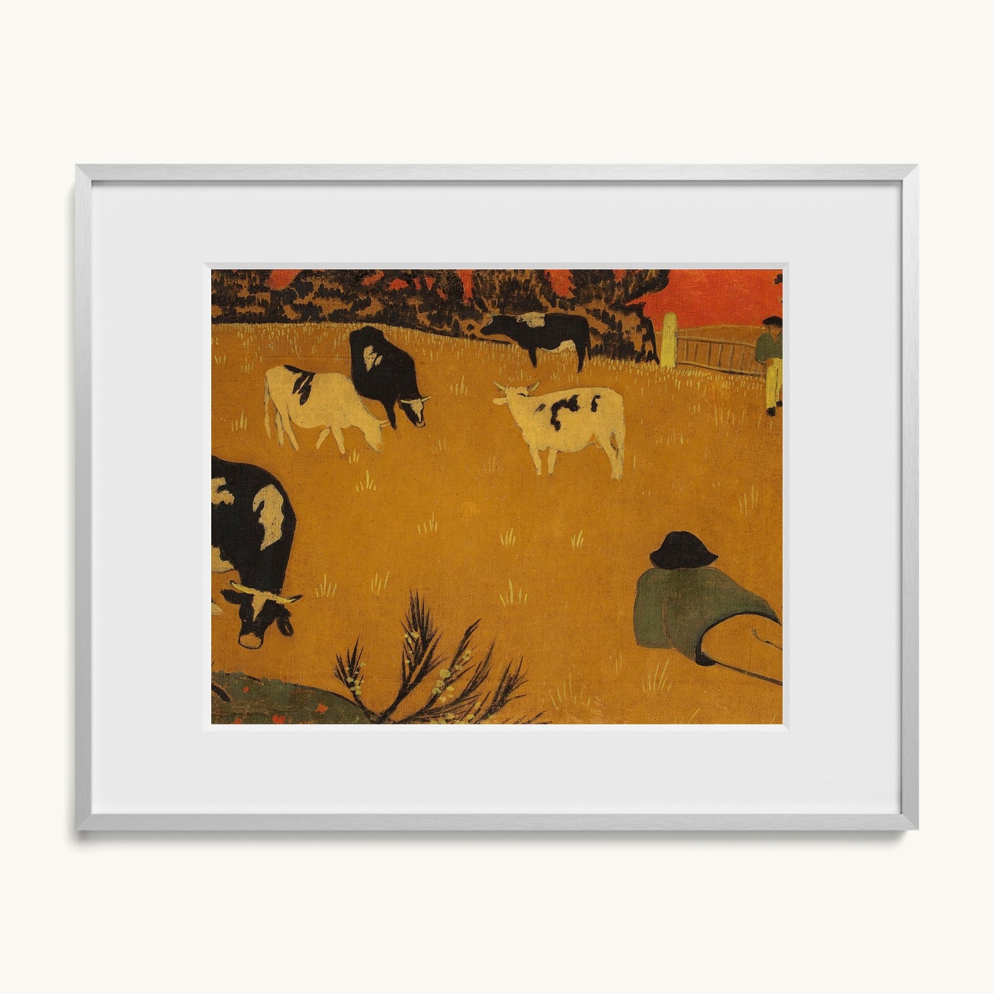 Breton Panel with Cows