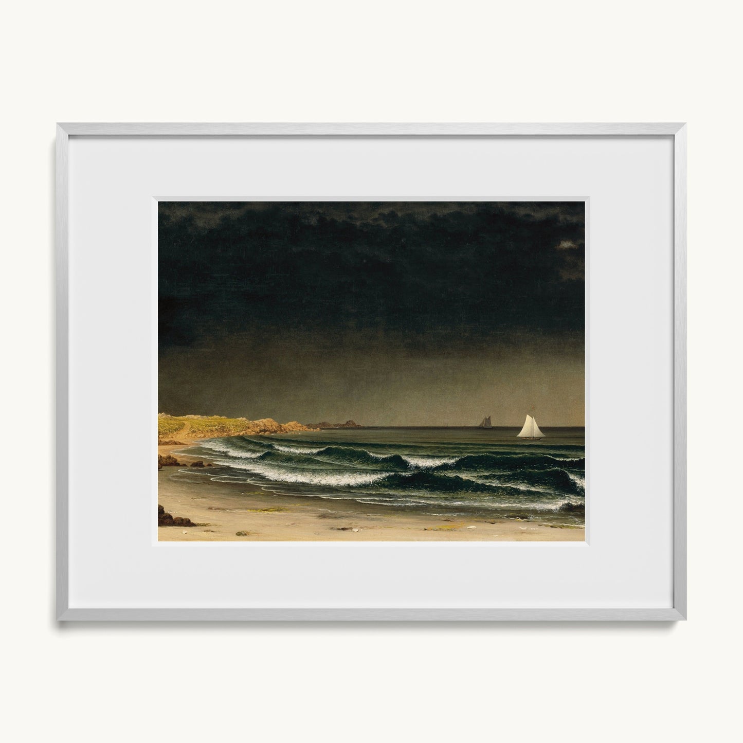 Approaching Storm, Beach near Newport