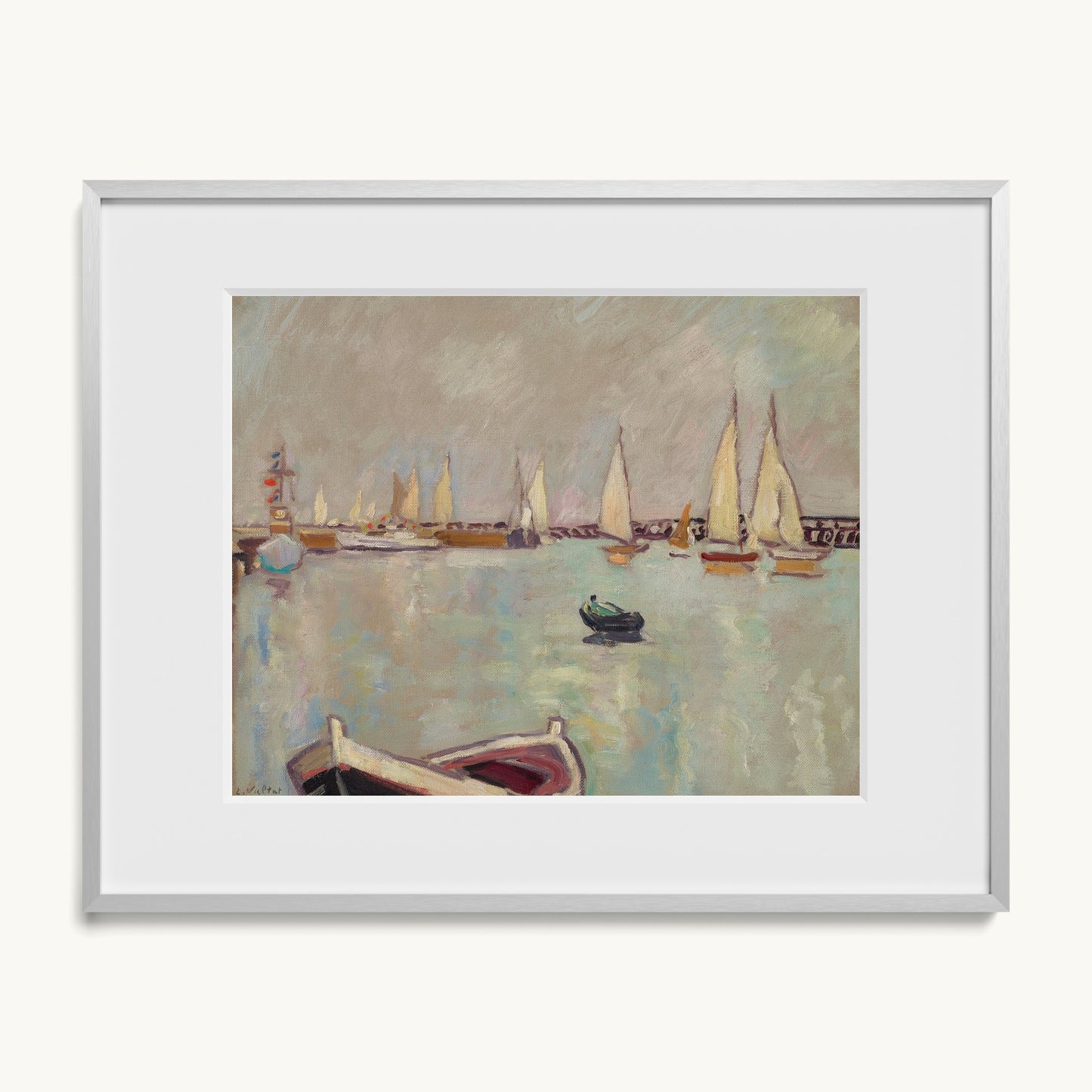 Barques et voiliers à Ouistreham