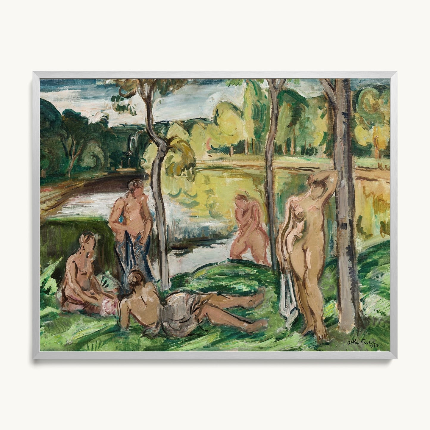 Baigneuses sur la Rance