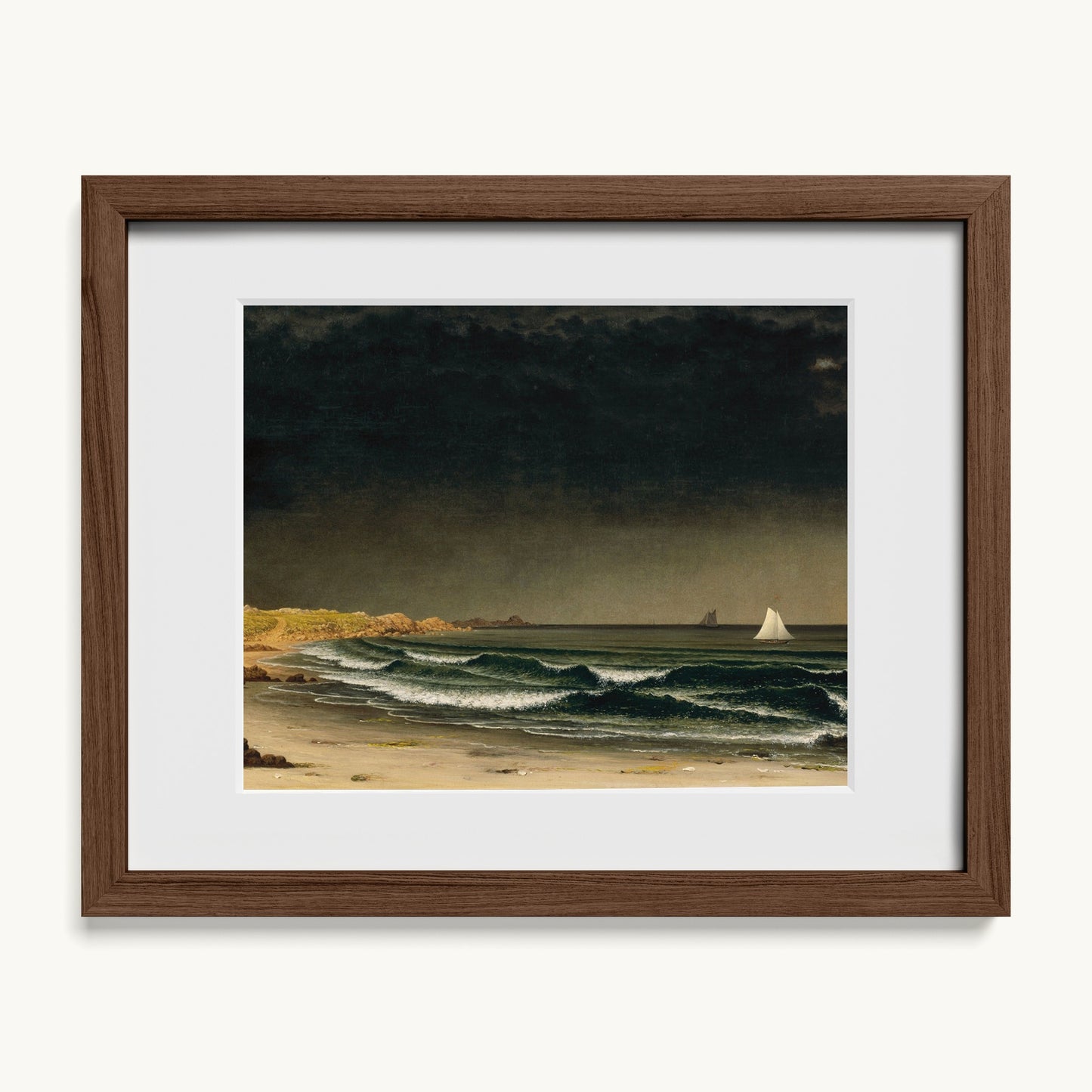 Approaching Storm, Beach near Newport