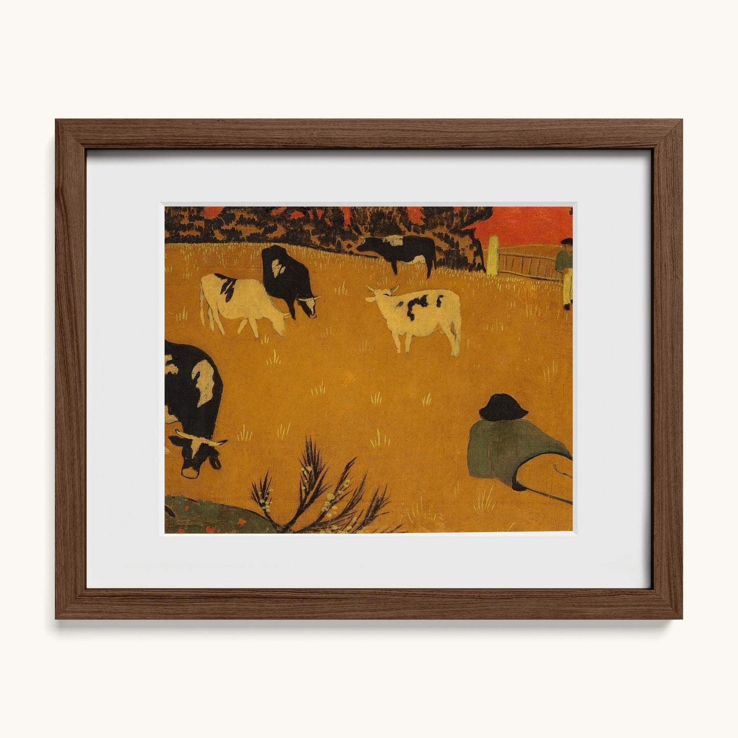 Breton Panel with Cows