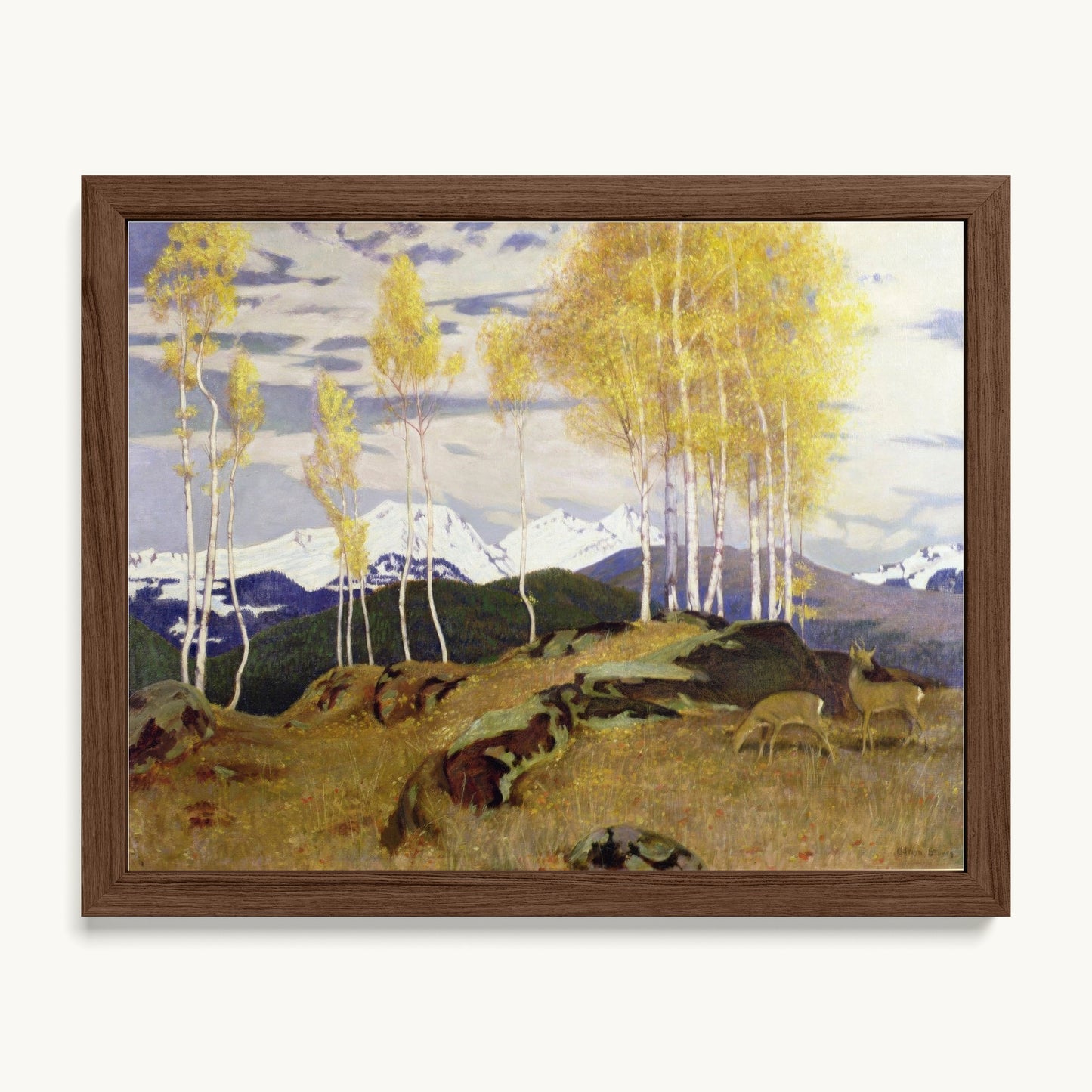 Autumn in the Mountains
