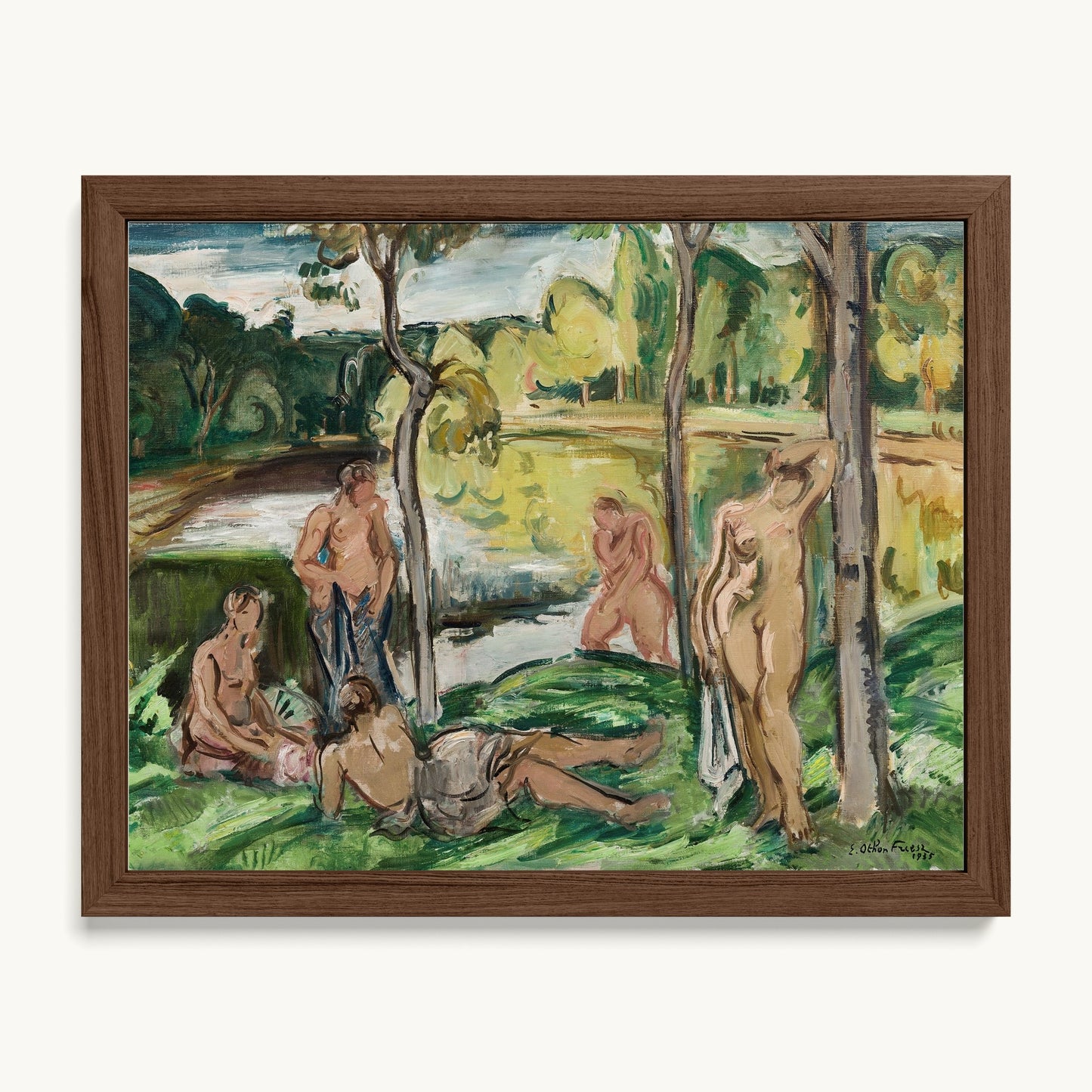 Baigneuses sur la Rance