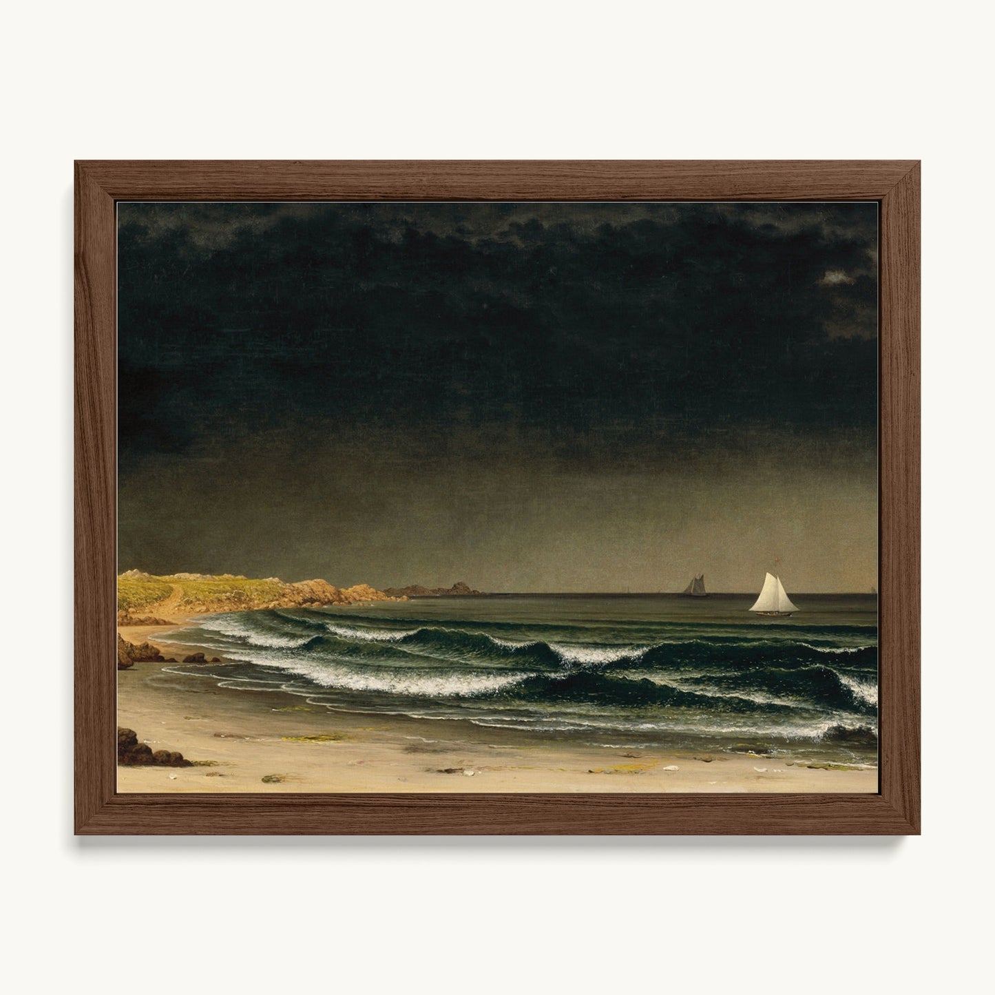 Approaching Storm, Beach near Newport
