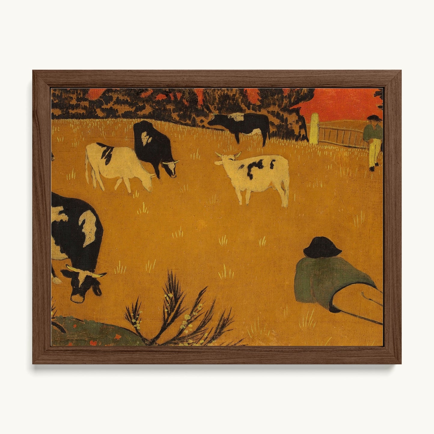 Breton Panel with Cows
