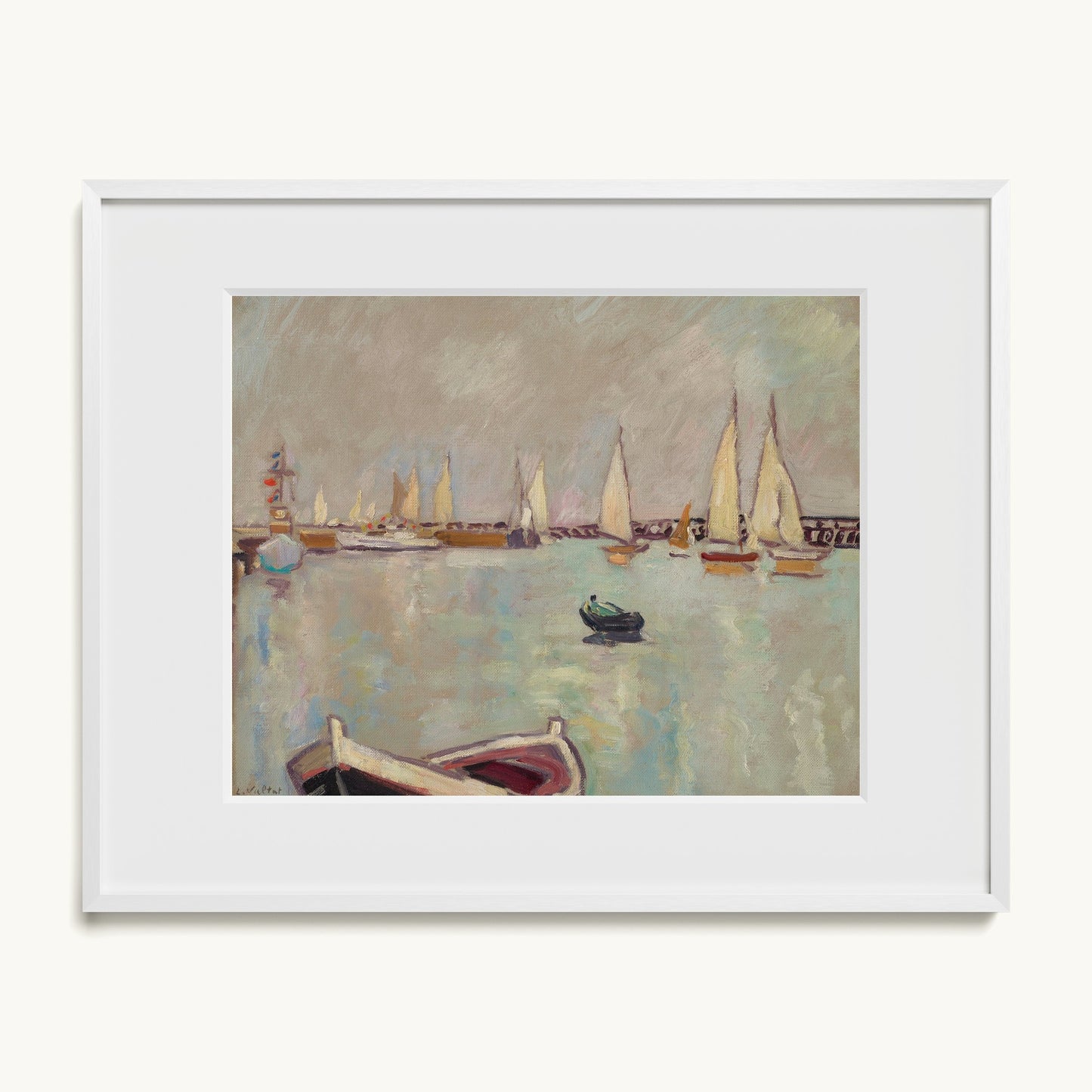 Barques et voiliers à Ouistreham