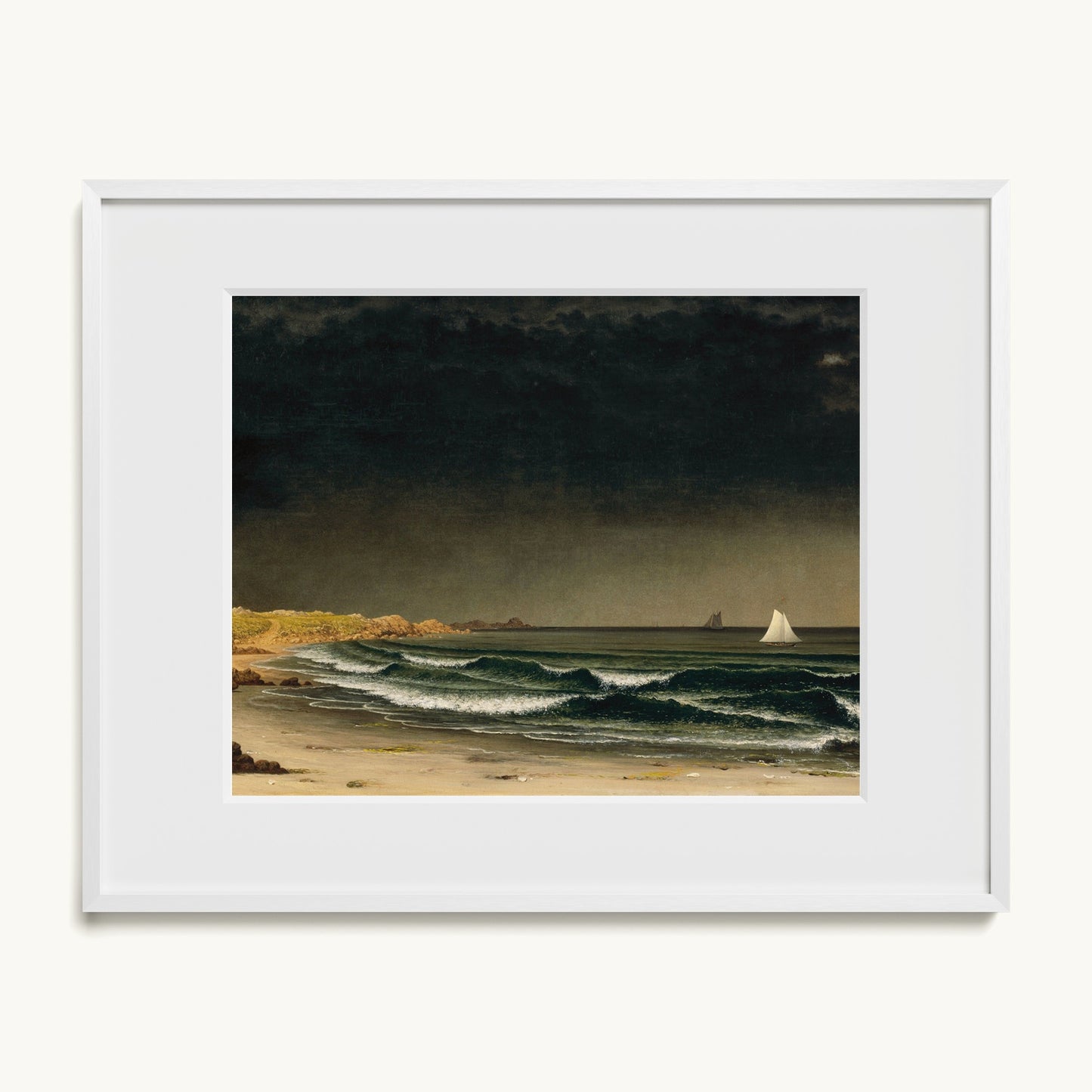 Approaching Storm, Beach near Newport