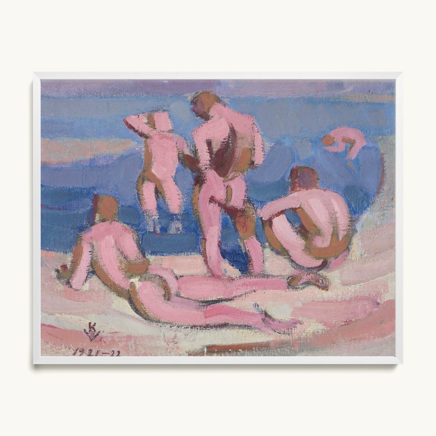 Bathing Men