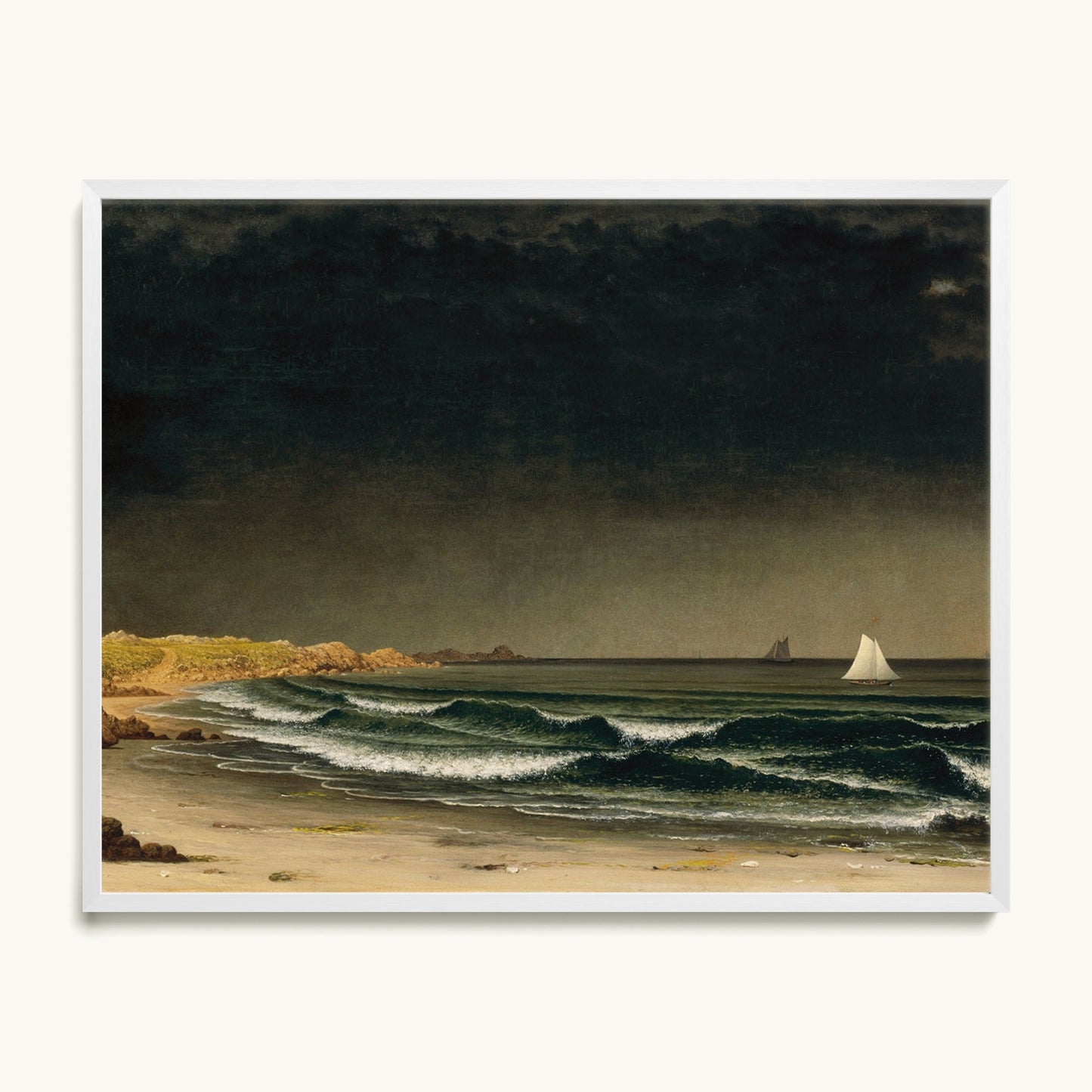 Approaching Storm, Beach near Newport
