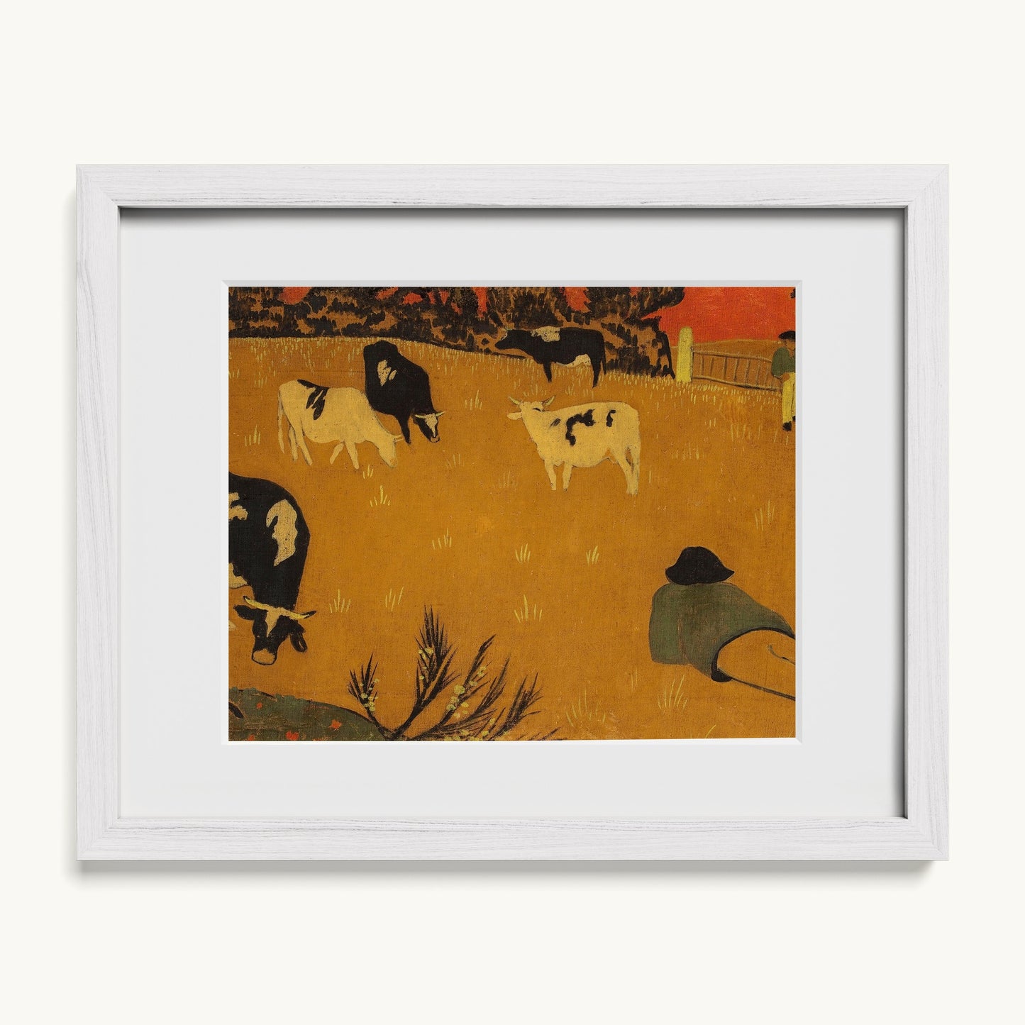 Breton Panel with Cows