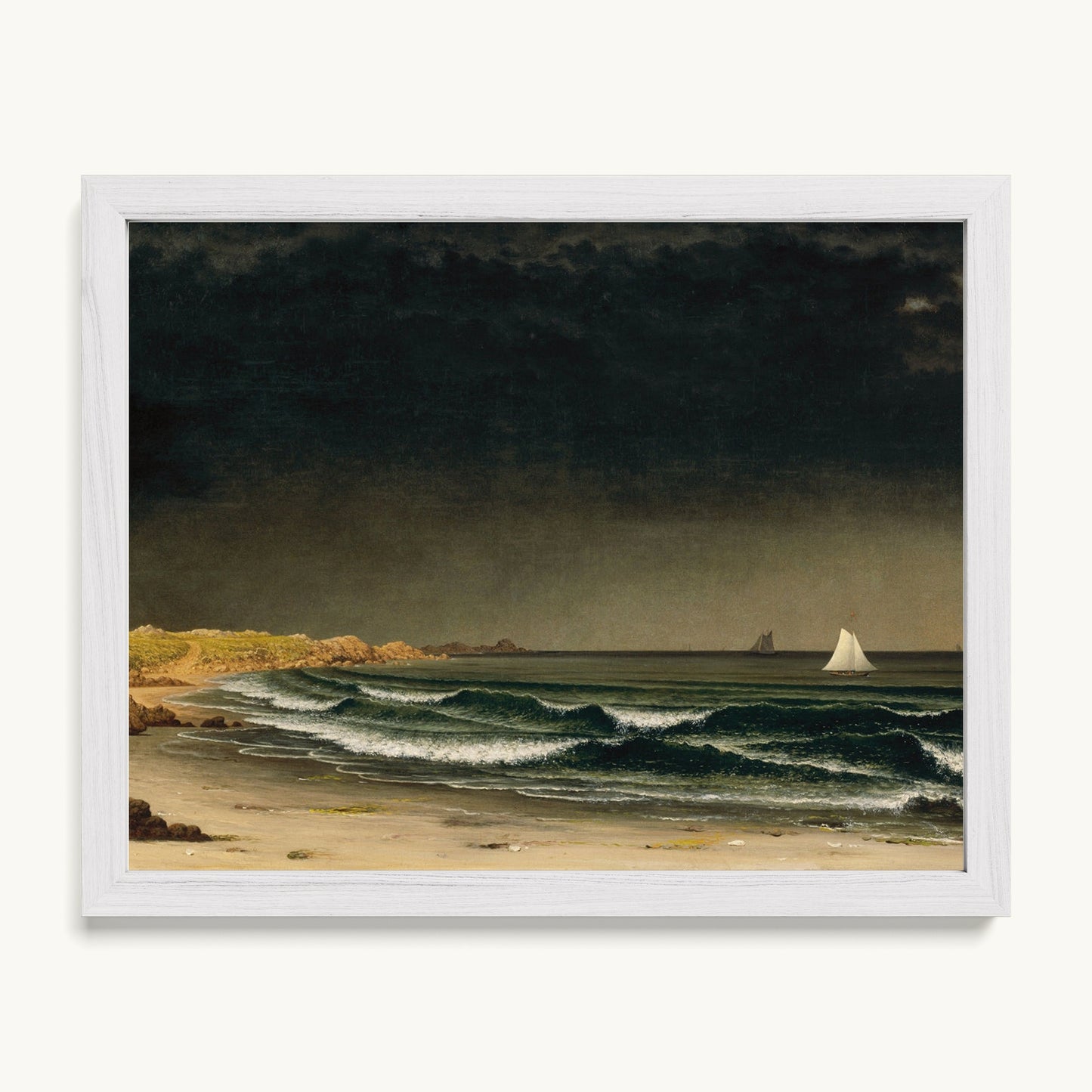 Approaching Storm, Beach near Newport