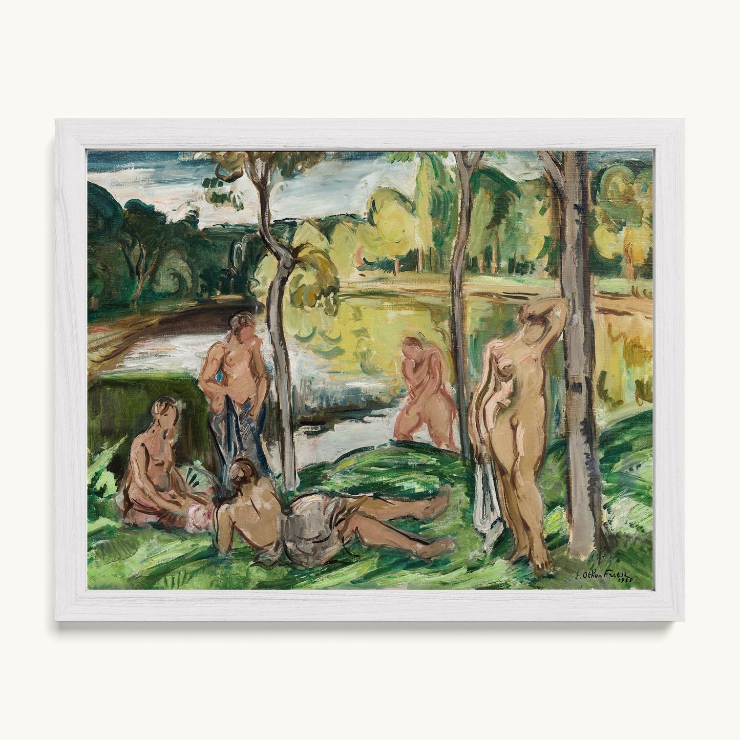 Baigneuses sur la Rance