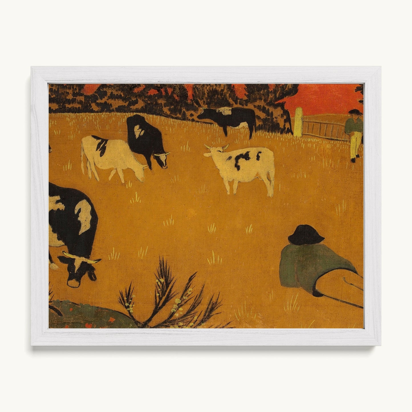 Breton Panel with Cows