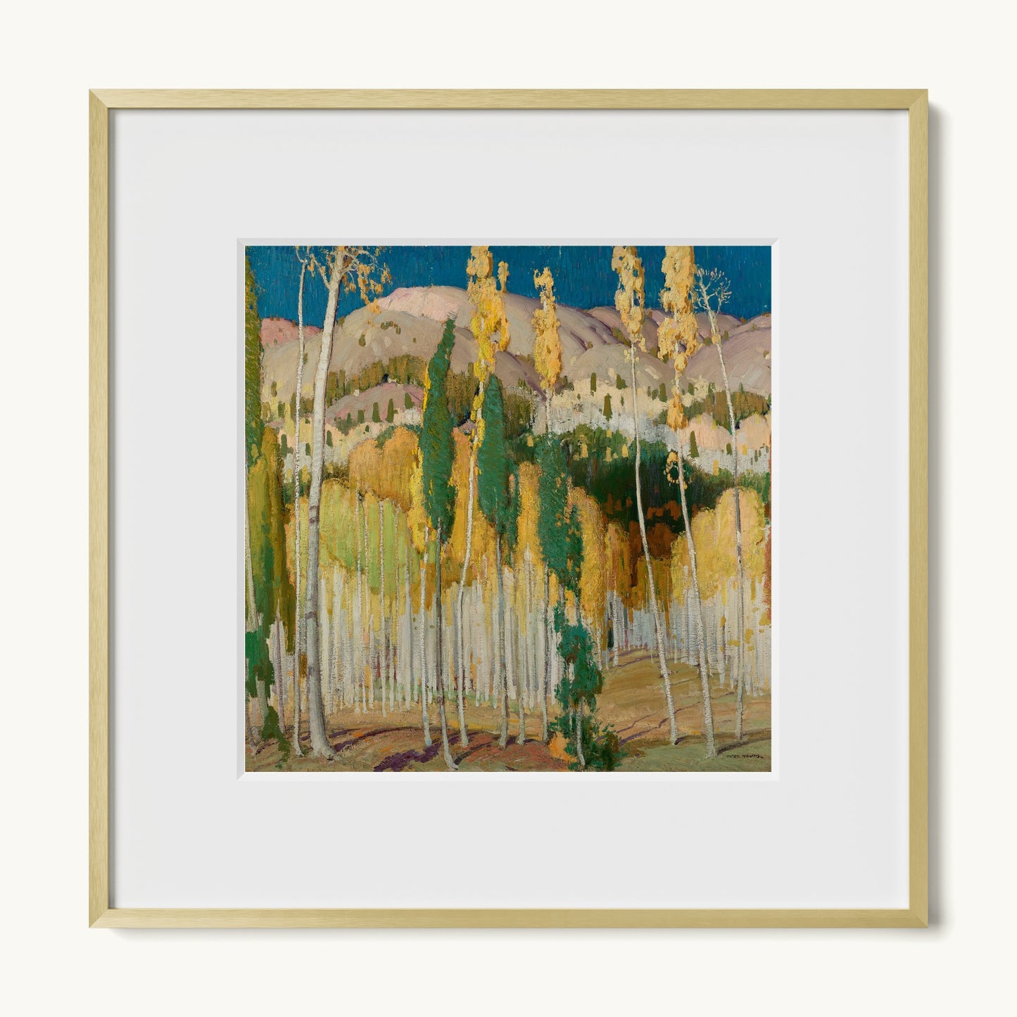 Aspen Trees at Twining
